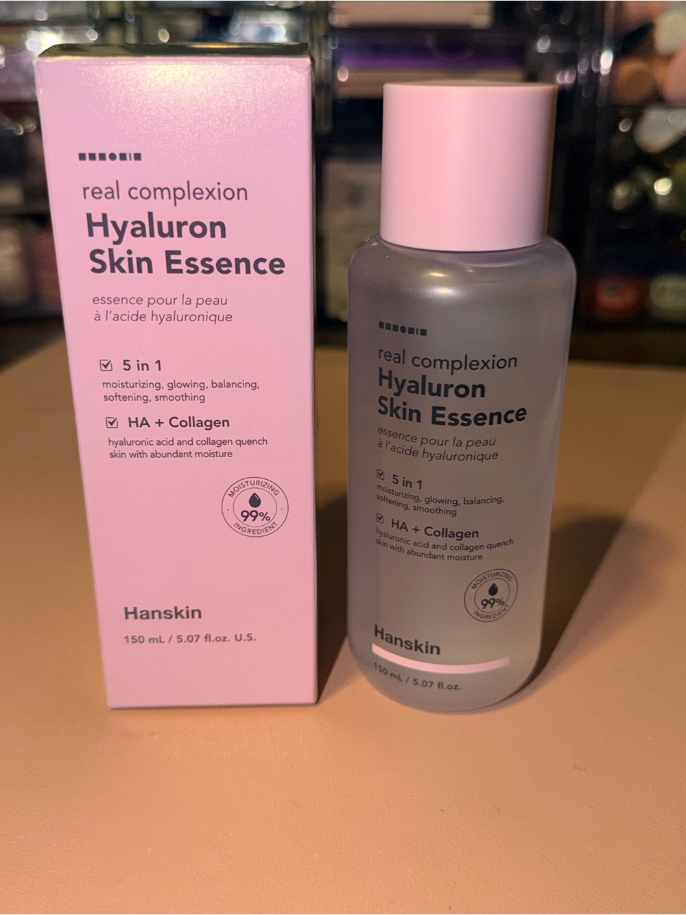 Hanskin Real Complexion Hyaluron Skin Essence, 5.07 oz